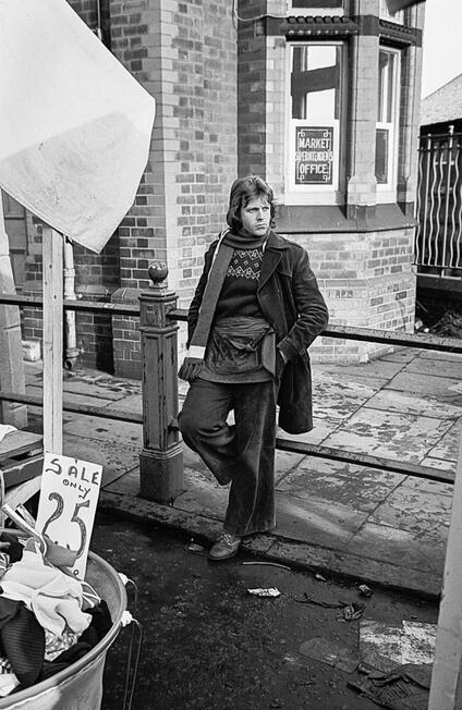 46. Outside the Market Superintendent's Office, Stockport Collection