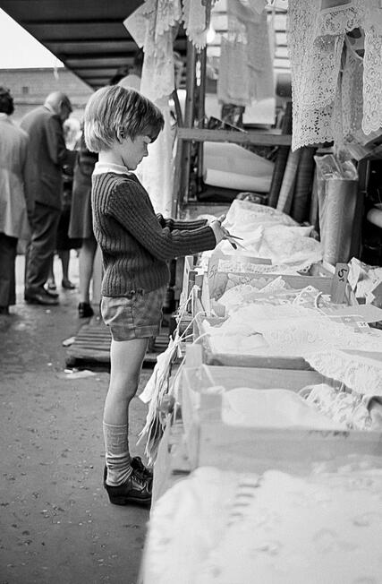28. Stefan with Scissors, Stockport Collection